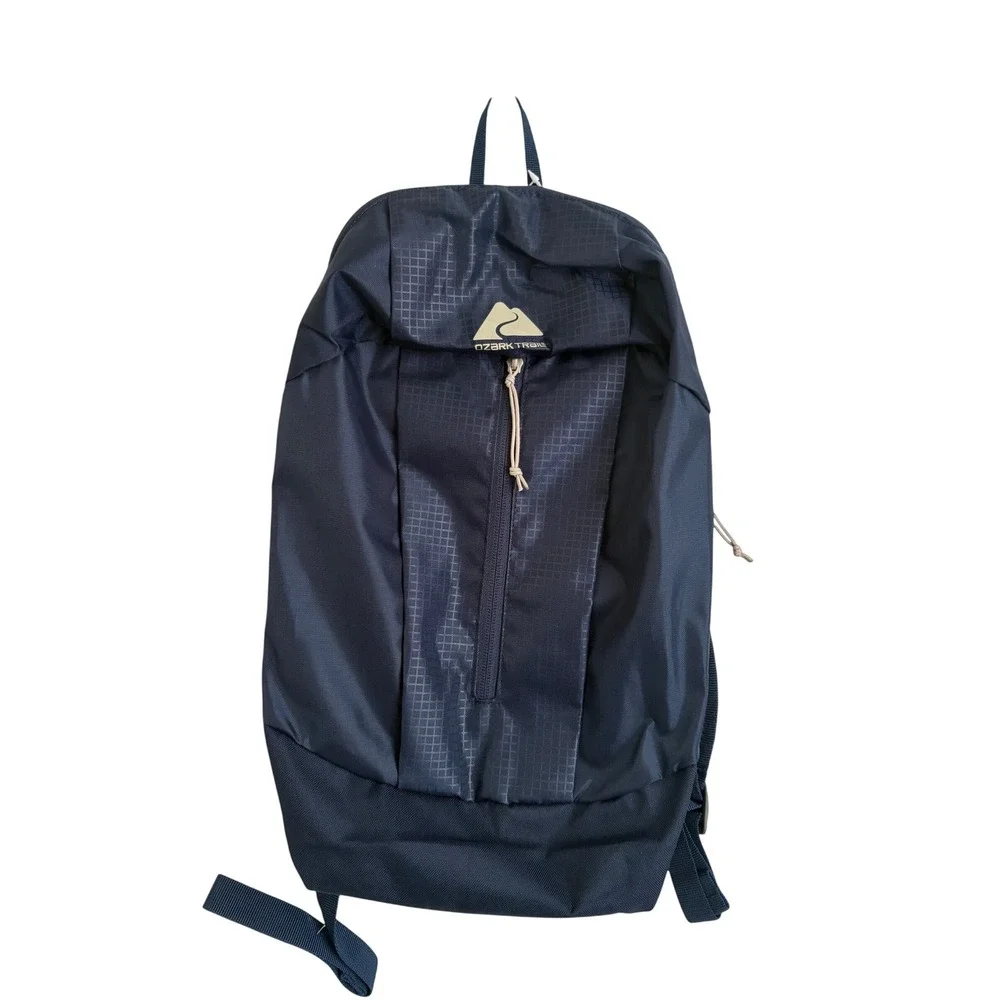 NWT Ozark Trail Day Pack 10L Navy Blue Hiking Backpack TB4160-10L-B